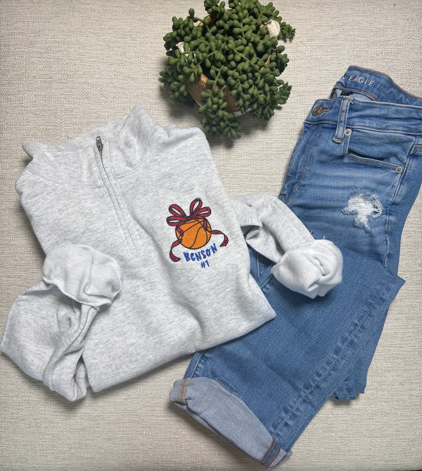 1/4 Zip Sports Sweatshirt