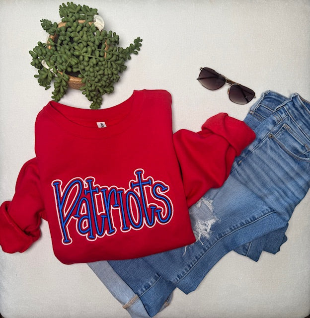 Custom 3D Puff Embroidered Sweatshirt