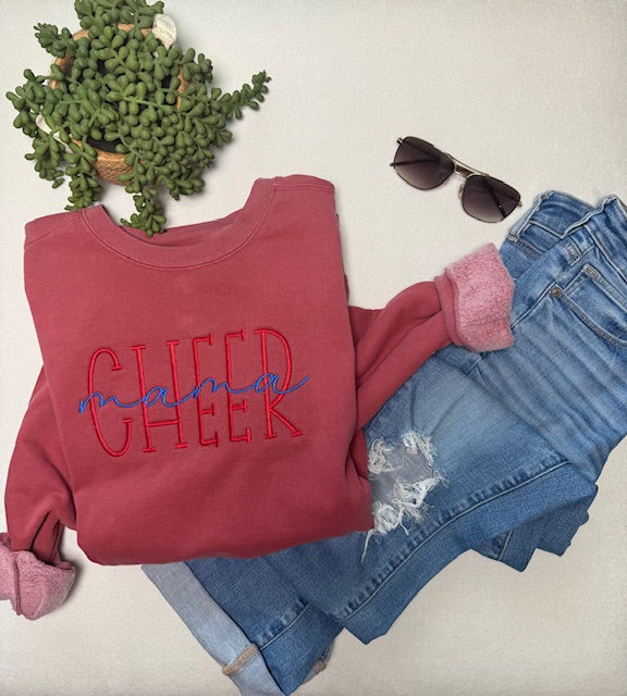 Custom Cheer Mama Sweatshirt